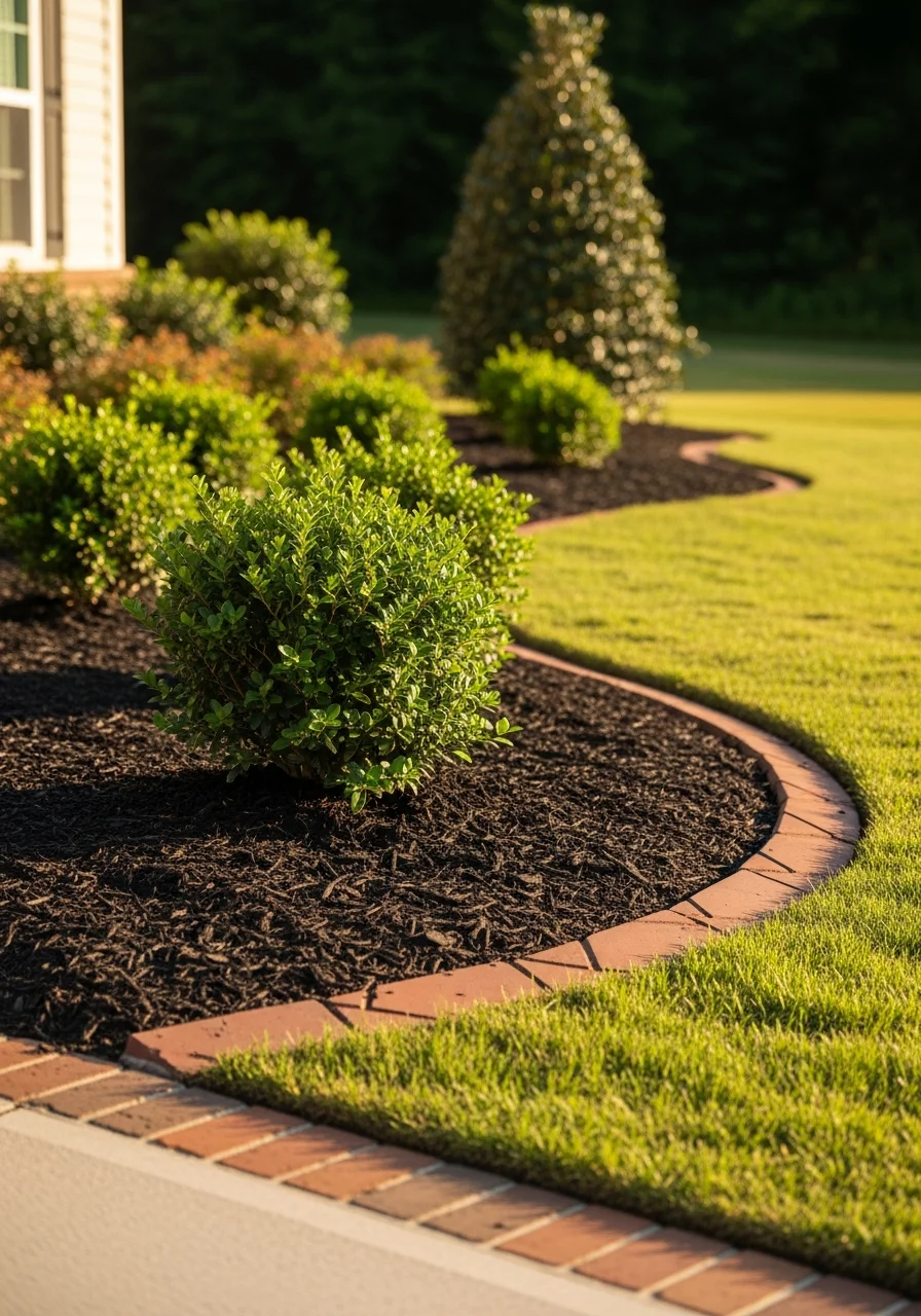 Close-up of quality work on a Clemson property, showing professional attention to detail and finish.